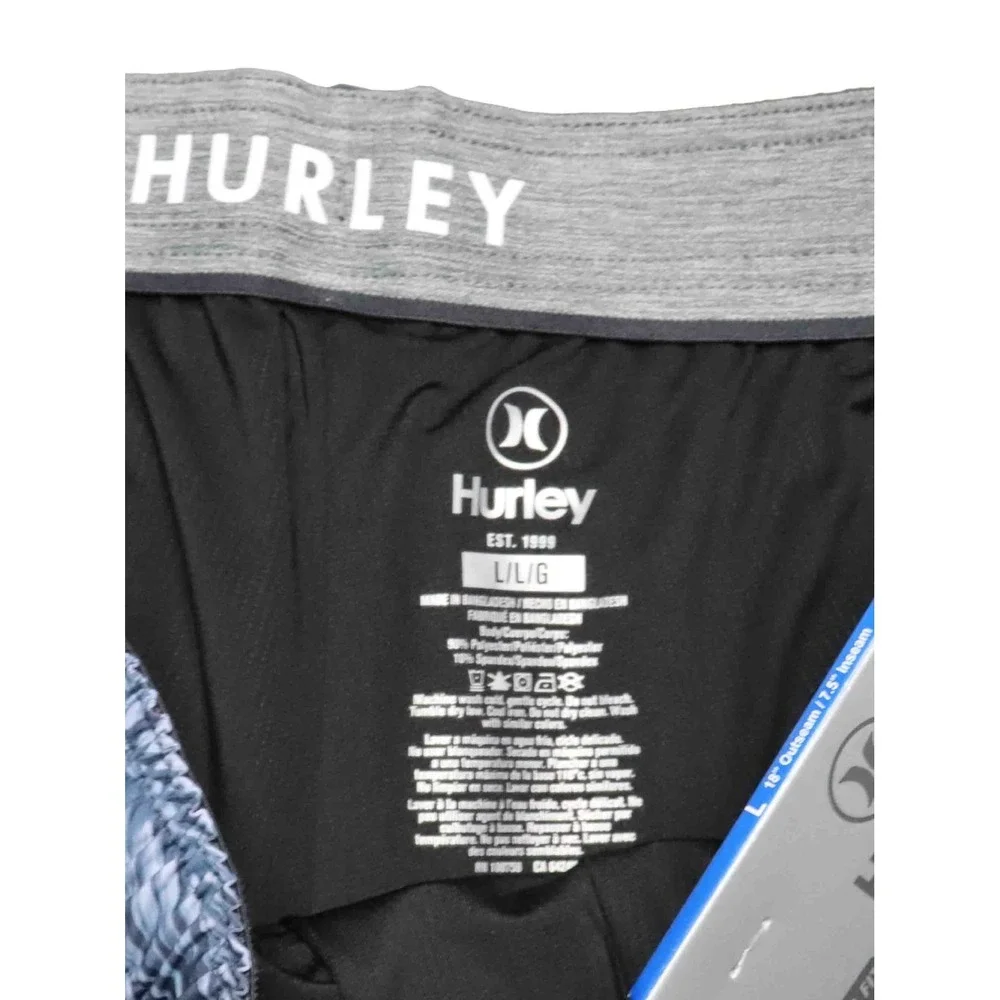 NEW Hurley Volley Lightweight Lined Swim Short Trunks Mens‎ Size Large
